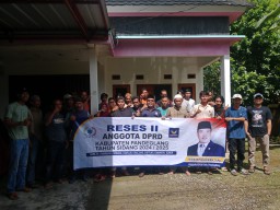 Reses ke-11 Anggota DPRD Kabupaten Pandeglang, Bapak Wawan Sugiawan,S.Ag Serap Aspirasi Warga Dapil IV