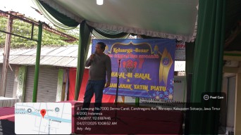 LSM Gerakan Muda Peduli Aspirasi Masyarakat DPD Sidoarjo Gelar Halal Bihalal dan Santunan Anak Yatim Piatu