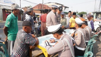 Gelar Razia Antisipasi Pelarian Motor Curian, Polres Bangkalan Berhasil Amankan 122 Motor dalam Seminggu