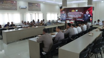 Polres Nganjuk Gelar Rakor persiapan Mayday, Isi Kegiatan Positif untuk Kebersamaan