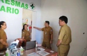 Walikota Angouw Tinjau Langsung Pelayanan Puskesmas Sario