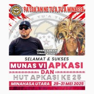 Tonaas Wangko Ishak Tambani Turun Tangan Sukseskan Munas VI APEKSI, Sinergi Perbaikan Jalan Jadi Prioritas