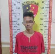 Polres Sampang Amankan Pelaku Curanmor TKP Jl. Rajawali Sampang