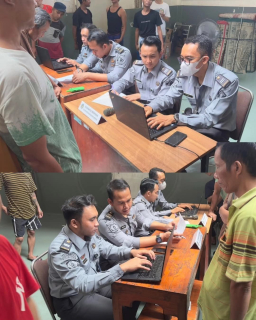 Langkah Proaktif Rutan Surabaya, Rusabaya Menyapa Jemput Admintrasi WBP