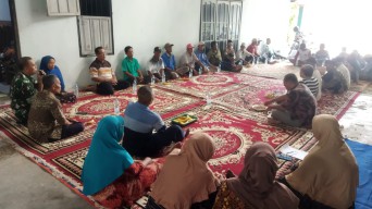Dukung Swasembada Pangan Kodim 0809 Kediri dan Babinsa Hadiri Pemasangan Sibmersible Pompa Air