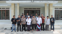 Kapolres Nganjuk Kunjungi Ponpes Mojosari, Pererat Sinergi Jaga Kamtibmas