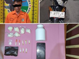Polres Nganjuk Ungkap Dua Kasus Peredaran Narkoba, Sabu dan Okerbaya Diamankan