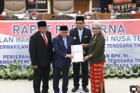 Pemprov. NTT kembali raih Opini WTP dari BPK RI