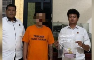 Jelang Hari HANI 2025, Satrenarkoba Polres Pasuruan Kembali Berhasil Tangkap Pengedar Sabu