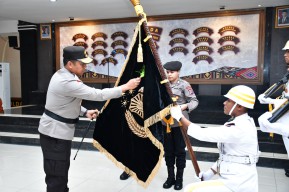 Pencucian Pataka, Simbol Pemurnian Nilai Luhur Polri Juga dilaksanakan di Polda NTT Jelang Hari Bhayangkara ke-79