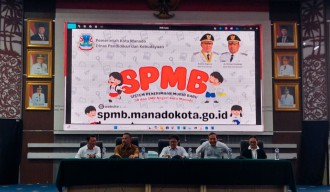 Wali Kota dan Wakil Wali Kota Manado Hadiri Pencanangan dan Sosialisasi SPMB untuk SD dan SMP Negeri