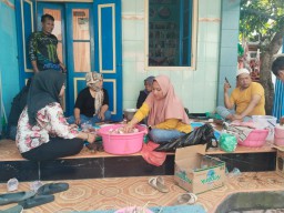 Idul Adha di Kantor Media: Gabungan 9 Media Online Gelar Kurban 3 Ekor Kambing"
