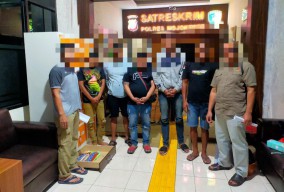 PT Telkom Belum Melapor, Terduga 5 Pelaku Dipulangkan, Terkait Kasus Pencurian Kabel Tembaga di Pacet Mojokerto