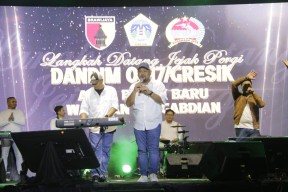 Lepas Sambut Dandim 0817 Gresik, Bupati dan Wabup Hadir Berikan Apresiasi
