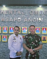 Awali Kolaborasi dengan Dandim Baru, Karutan Sampang Lakukan Kunjungan Perdana ke Kodim 0828 Sampang
