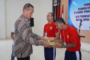 Lapas Narkotika Kelas IIA Pamekasan Gelar Pembukaan Program Rehabilitasi Pemasyarakatan dan Penandatanganan Kerja Sama