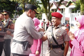 Kapolres Aceh Barat Pimpin Sertijab Sejumlah Pejabat Polres dan Kapolsek