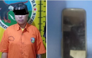Campur Pil LL ke Makanan, Ibu Rumah Tangga di Nganjuk Ditangkap Satresnarkoba 