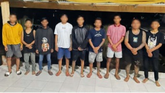 Gerak Cepat Polres Bitung Amankan 14 Terduga Pelaku Tawuran di Royal Shoot Billiard
