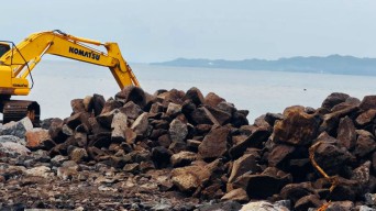 Proyek Pengaman Pantai di Ranoyapo Sempat Diprotes Warga, BWS Sulawesi I: Sudah Sesuai Prosedur