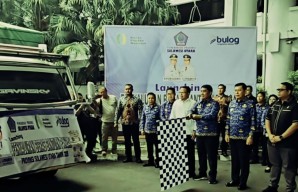 Gubernur Sulut Lepas 2.773 Ton Beras Gratis untuk 138 Ribu Warga se-Sulut