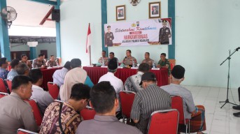 Silaturahmi Kamtibmas, Kapolres Nganjuk Gandeng Forkopimcam Bagor Perkuat Keamanan Wilayah 