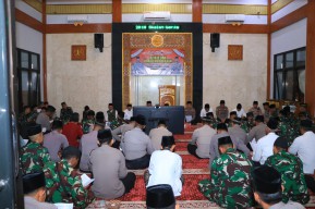 Sambut HUT Kemerdekaan RI ke-80 Polres Ngawi Gelar Dzikir dan Doa Bersama