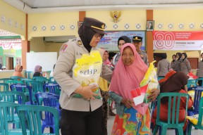 Gerakan Pangan Murah : Polres Tuban Siapkan 12 Ton Beras SPHP