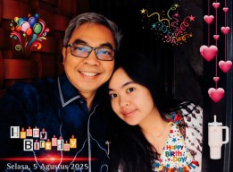 "Amanda Tiara, Mahkota Harapan Sang Ayah di Hari Ulang Tahunnya"