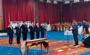 Pemkot Manado Lantik Enam Pejabat Pimpinan Tinggi Pratama, Wawali Richard Tekankan Integritas dan Pelayanan