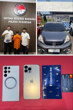 Polres Pasuruan Ringkus Wanita Warga Pandaan yang Fasilitasi Peredaran Narkoba