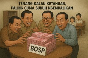 Sanksi Pengembalian Kerugian Negara Tidak Cukup: Pelaku Penyelewengan BOSP Wajib Diberikan Sanksi Berat