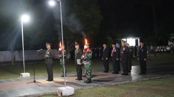 Renungan Suci di TMP Yudha Pralaya, Doa untuk Para Pahlawan di HU ke-80 RI
