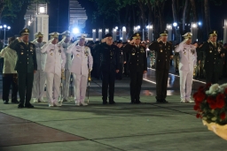 Hadiri Renungan Suci Jelang HUT ke-80 Wakapolda Jatim : Semangat Juang Pahlawan Harus Terus Kita Teladani
