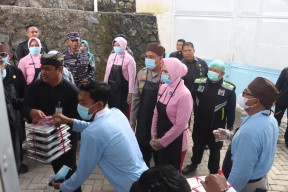 Polresta Banyuwangi Launching SPPG Salurkan Makan Bergizi Gratis 1.218 Siswa di Watukebo