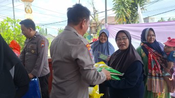 Hari Juang Polri, Polres Malang Salurkan 15 Ton Beras Lewat Gerakan Pangan Murah