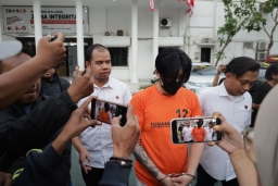 Peduli Kaum Rentan Polrestabes Surabaya Amankan Tersangka KDRT yang Sempat Viral di Medsos