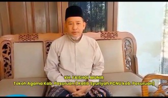 KH Faishol Munir Imbau Warga Pasuruan Jaga Kondusivitas, Tidak Terprovokasi Isu yang membuat kerusakan 