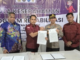Rutan Sampang dan APH Bersinergi untuk Menciptakan Sistem Pemasyarakatan yang Bebas dari Narkoba