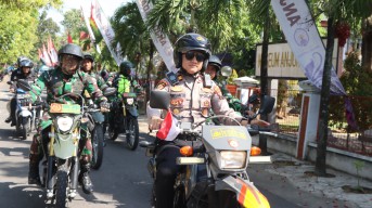 Konsolidasi dan Patroli Skala Besar, Forkopimda Nganjuk Tegaskan Tindakan Tegas Terukur