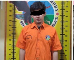 Polres Nganjuk Bekuk Pengedar Sabu di Sawahan, Amankan 3,79 Gram dalam Operasi Tumpas