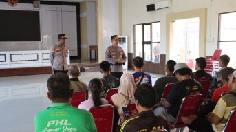 Polres Nganjuk Lanjutkan Gerakan Pangan Murah, 100 Paket Beras Terserap Masyarakat