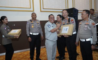 Gaspol Prestasi, Satlantas Polres Nganjuk Sabet Juara 1 Penurunan Laka Lantas
