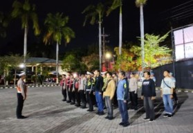 Polres Nganjuk Gelar Patroli Antisipasi Balap Liar dan Bentrok Antar Kelompok di Akhir Pekan