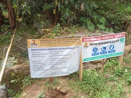 Warga Kampung Boreksel Apresiasi Pembangunan P3A di Desa Sukajadi