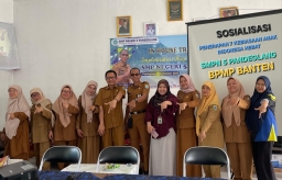 SMP Negeri 5 Pandeglang Terima Kunjungan BPMP Provinsi Banten, Sosialisasi 7 Kebiasaan Anak Indonesia Hebat   