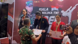 Polwan Polresta Sidoarjo Raih Juara I Kejuaraan Karate Piala Panglima TNI 2025