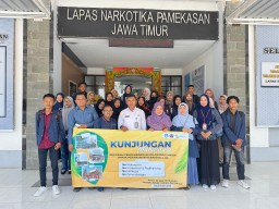 Lapas Narkotika Pamekasan Terima Kunjungan Studi Lapangan dari Universitas Madura
