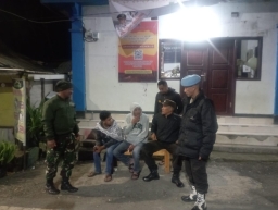 Polsek Tosari Galakkan Patroli Pos Kamling, Kapolres: Upaya Jaga Rasa Aman Warga