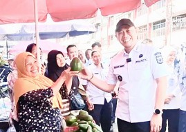 Sidak pasar inpres wako canangkan pasar semi modern, pastikan tidak ada lagi pungli terhadap pedagang